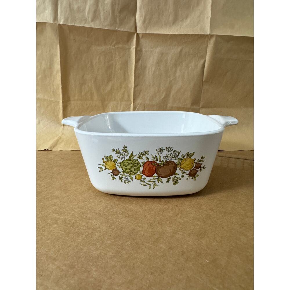 Spice of life, Petite Pan, Corning Ware P-43-B, 2-3/4 Cup Casserole Imprint